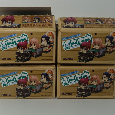 TOMY TEC RAIL WARS! RAILWARS HAKOTETSU Set Normal Face 