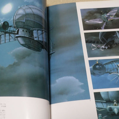 Castle in the Sky Design Setting Art Work Book THE ART OF LAPUTA 194 page 