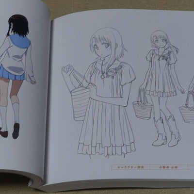 SHAFT Nisekoi Production Note Desing & Setting Works Book 304 page 