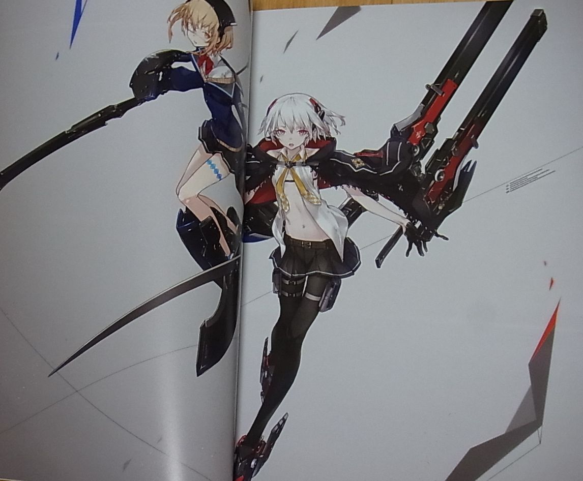 neko Original Art Book Heavy Armed High School Girls H.A.H.G.S 01 