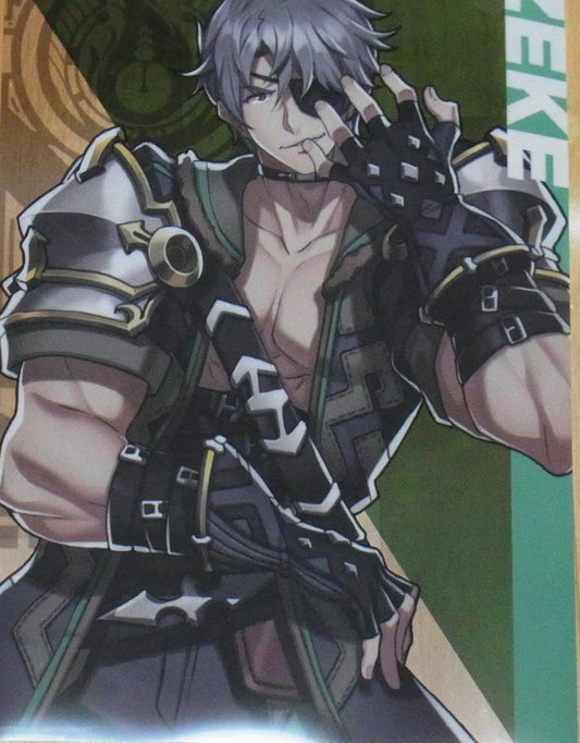 Nintendo Store Xenoblade2 A3 Size Plastic Clear Poster Xenoblade ZEKE 