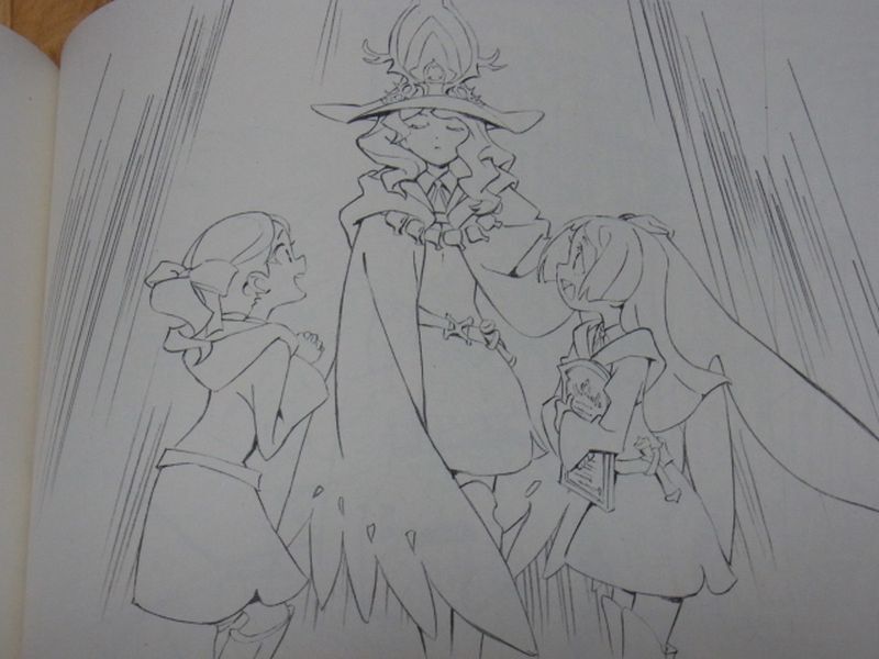 Yusuke Yoshigaki Little Witch Academia Ending Image Art Book 80 page Field Trip 