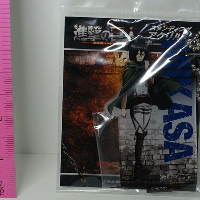 Attack on Titan Mikasa Acrylic Stand Figure Key Chain 