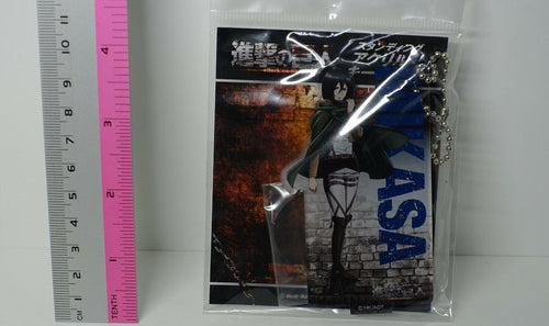 Attack on Titan Mikasa Acrylic Stand Figure Key Chain 