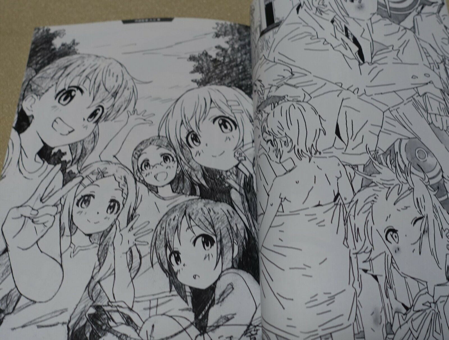 Encouragement of Climb Yamanosusume 3rd Season Staff Illustration Art Book 