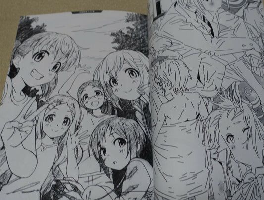 Encouragement of Climb Yamanosusume 3rd Season Staff Illustration Art Book 