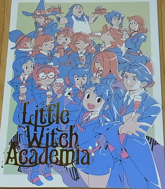 TRIGGER Little Witch Academia Animation Staff Illustration Book C92 RARE 