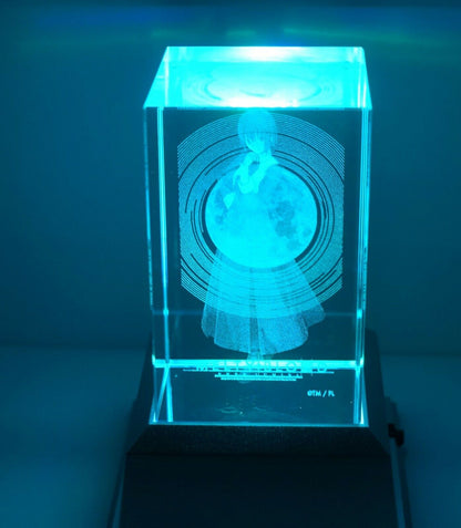 MELTY BLOOD TYPE LUMINA CIEL 3D Crystal & LED Pedestal 