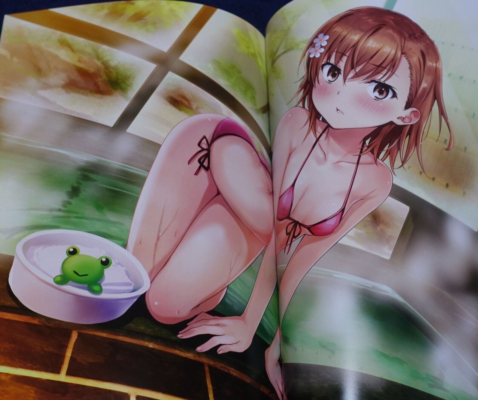 Isshi Puma A Certain Scientific Railgun Mikoto Misaka Fan Art Book 9 & Goods Set 