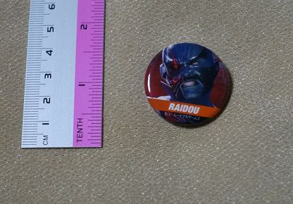 Dead Or Alive DOA 6 Privilege Steel Badge RAIDOU 