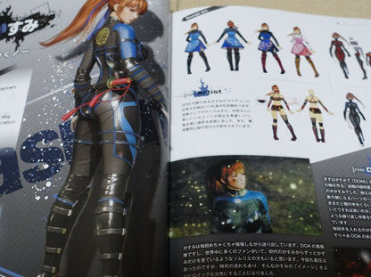 Dead or Alive 6 Art Book Sound Track CD Steel Badge Set 