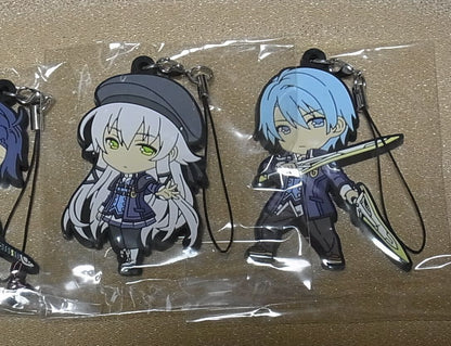 THE LEGEND OF HEROES SEN NO KISEKI 3 RUBBER KEY CHAIN 4 SET 