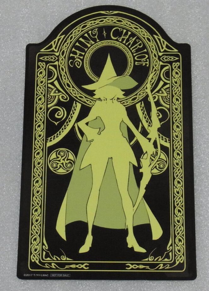 Little Witch Academia Shiny Chariot Card A believing heart is your magic 