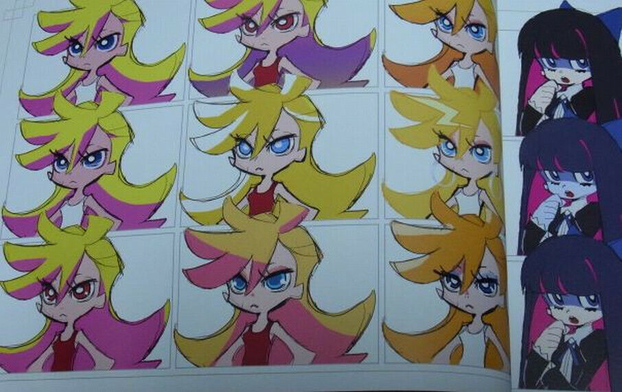 GEEK FLEET The Art Of PSG 1&2 Set Panty and Stocking Design Art