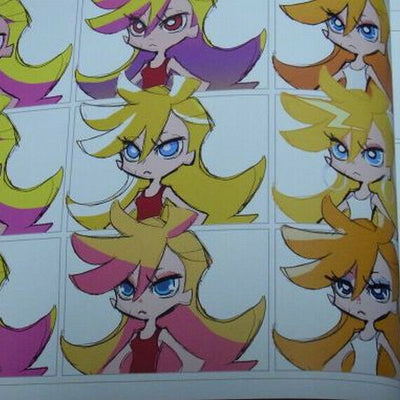 GEEK FLEET The Art Of PSG 1&2 Set Panty and Stocking Design Art Collection Book 
