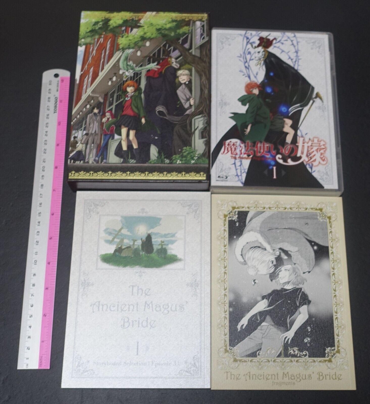 The Ancient Magus Bride Mahou Tsukai no Yome Blu-ray Limited Edition Vol.1-4 