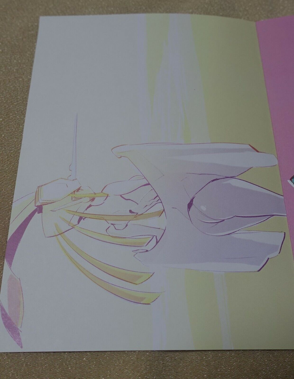 Shigeto Koyama CCMS Darling In The Franxx Color Fan Art 4 page Bookle 