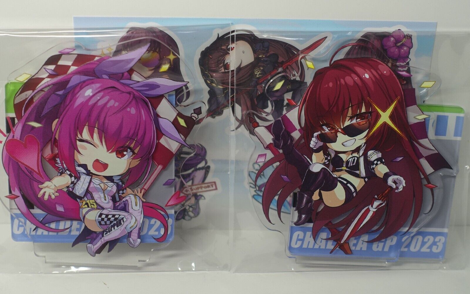 Okita Kun Fate Grand Order FGO SCATHACH Fan Art Acrylic Stand Figure & Sticker 