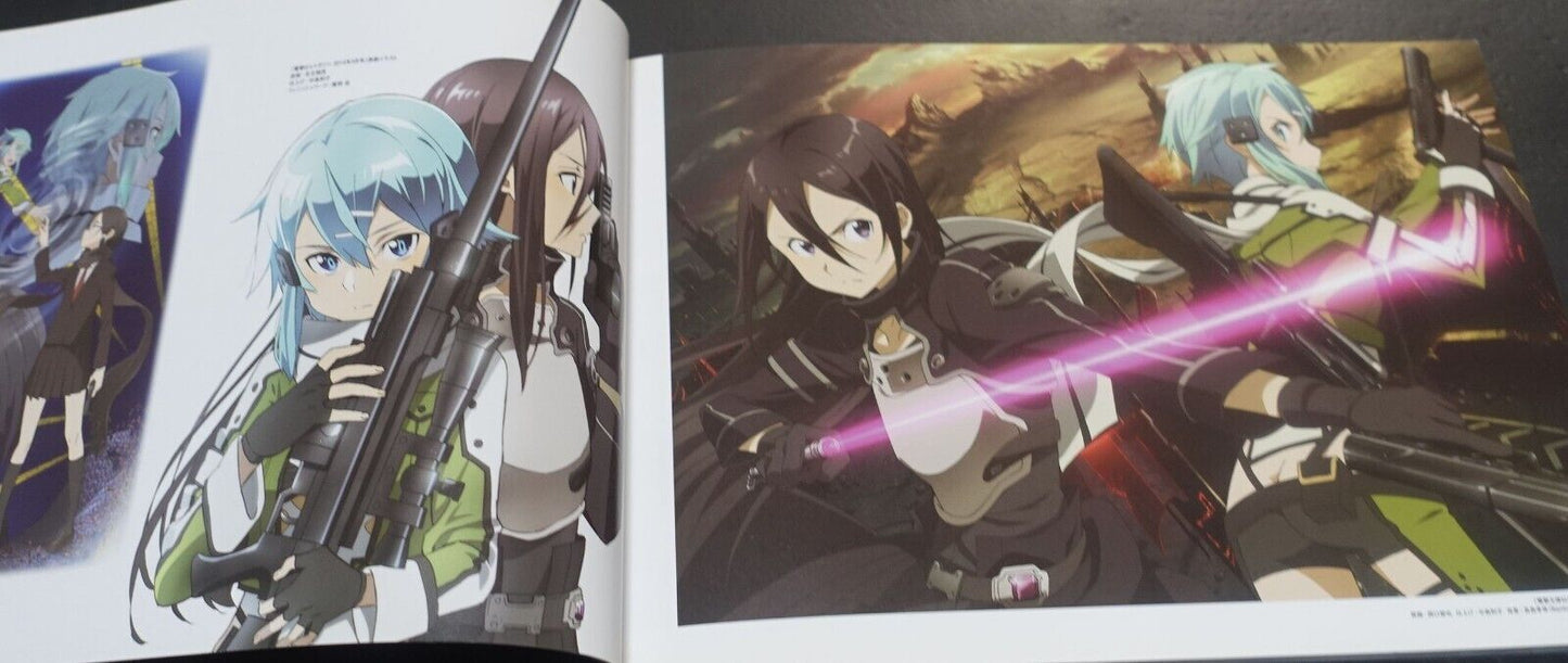 Sword Art Online 2nd Season Official Animation Artworks Book SAO 