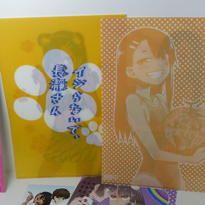 Don't Toy With Me, Miss Nagatoro , PVC Art Sheet Book Cover Art Card Key Chain 