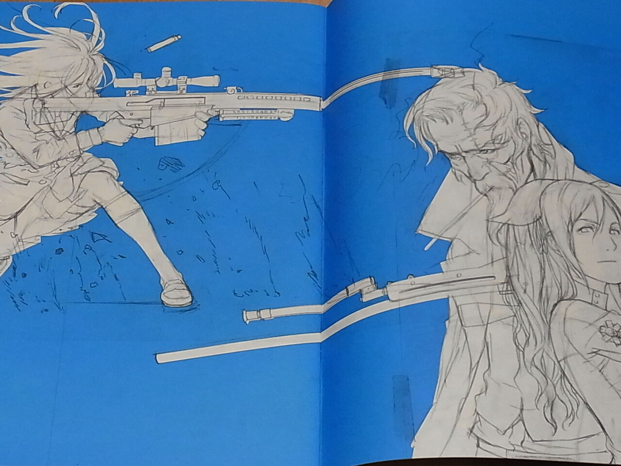 Yusuke Kozaki Illustration Art Book Lea draw RARE 