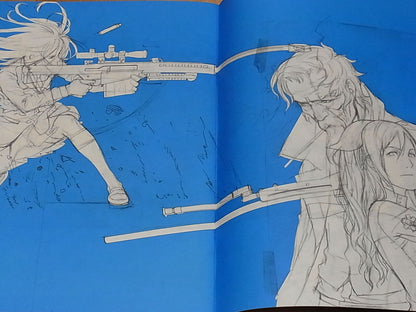 Yusuke Kozaki Illustration Art Book Lea draw RARE 