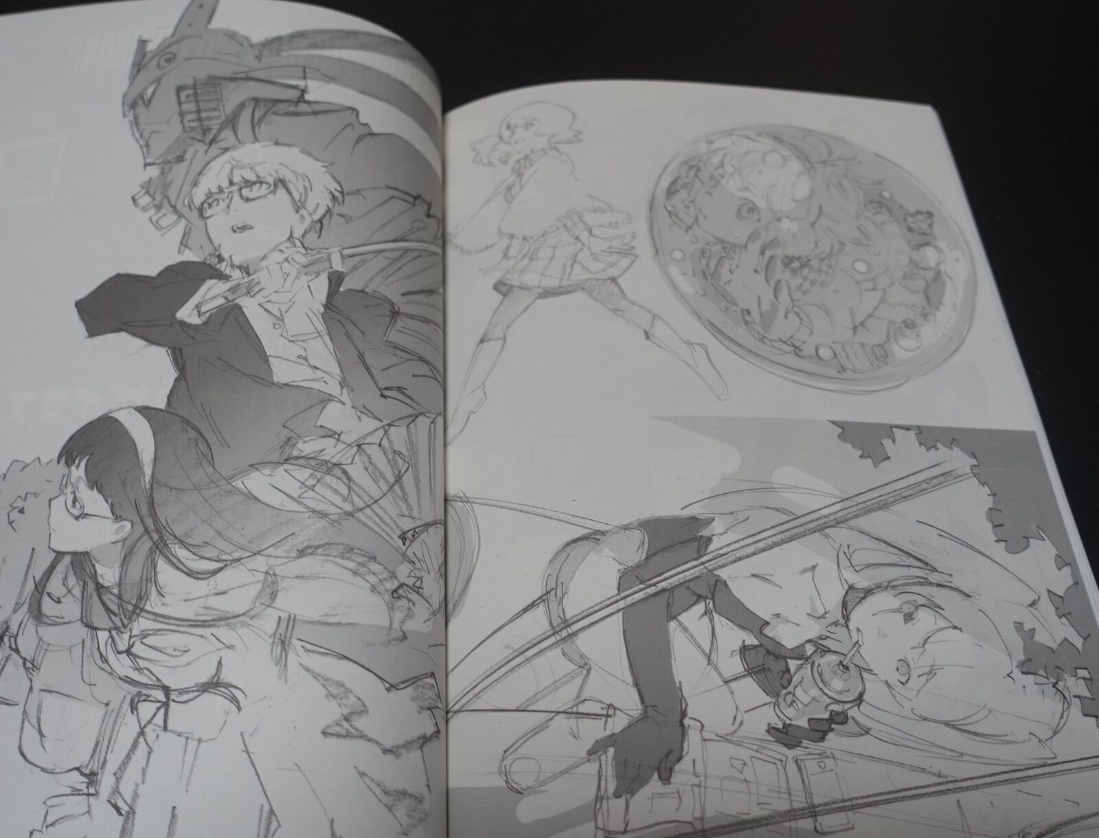atmosphere leading animation Illustrator's art Book ATOMOSPHERE'S SKETCHBOOK 2 