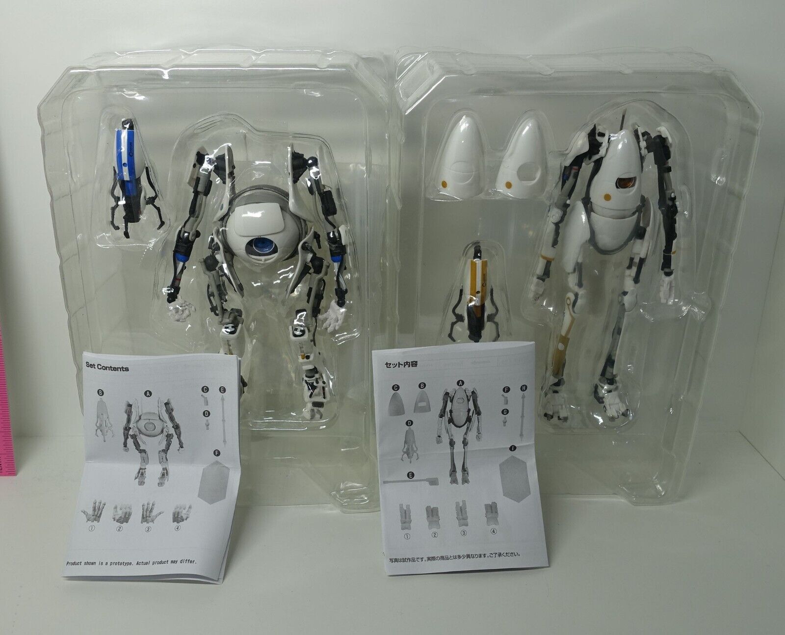 Max Factory Portal2 Action Figure Figma ATLAS & P-BODY 