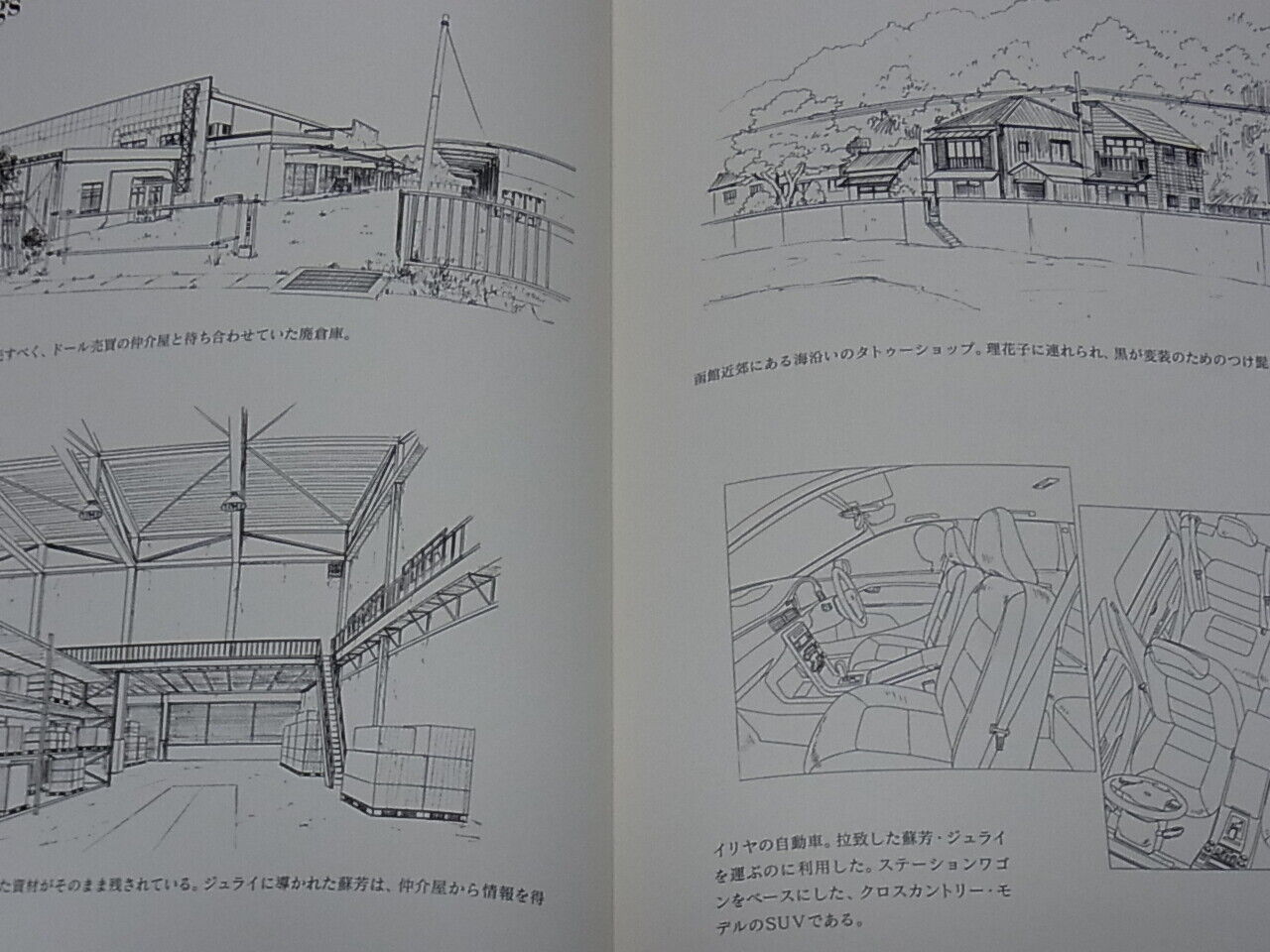 DARKER THAN BLACK Gemini of the Meteor ART WORK BOOK 5 