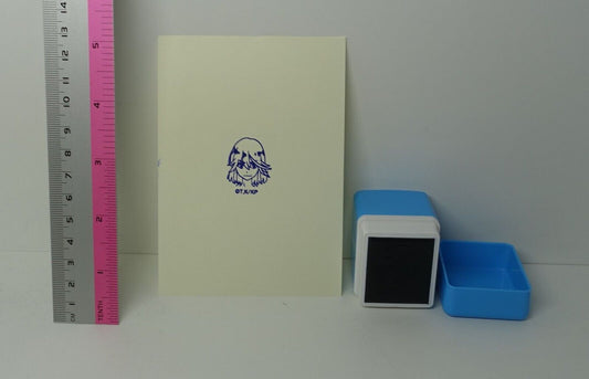 Hiroyuki Imaishi Exhibition Event Item Kill la Kill Ryuko Matoi Design Stamp 