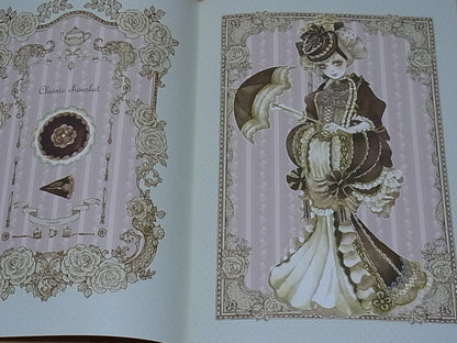 Sakizo Color Art Book girl meets sweets 2 RARE 