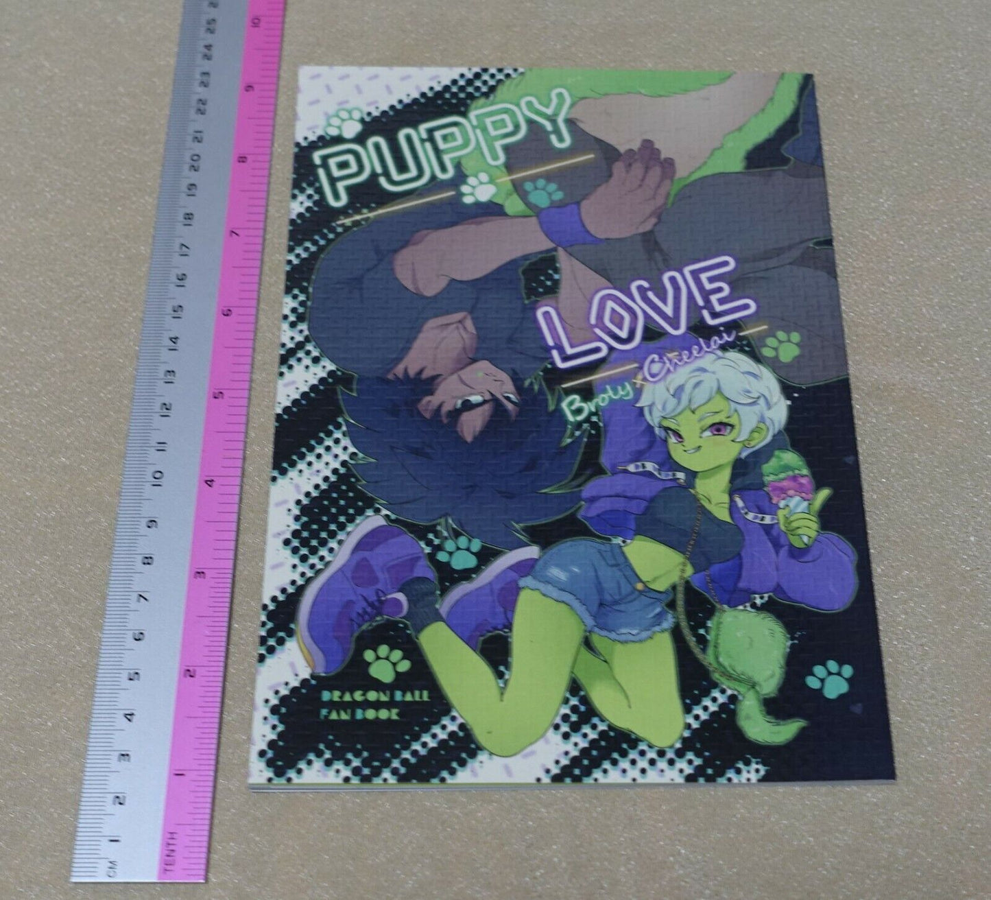 Rose Hip Ezume Dragon Ball Broly & Cheelai Fan Made Comic PUPPY LOVE 