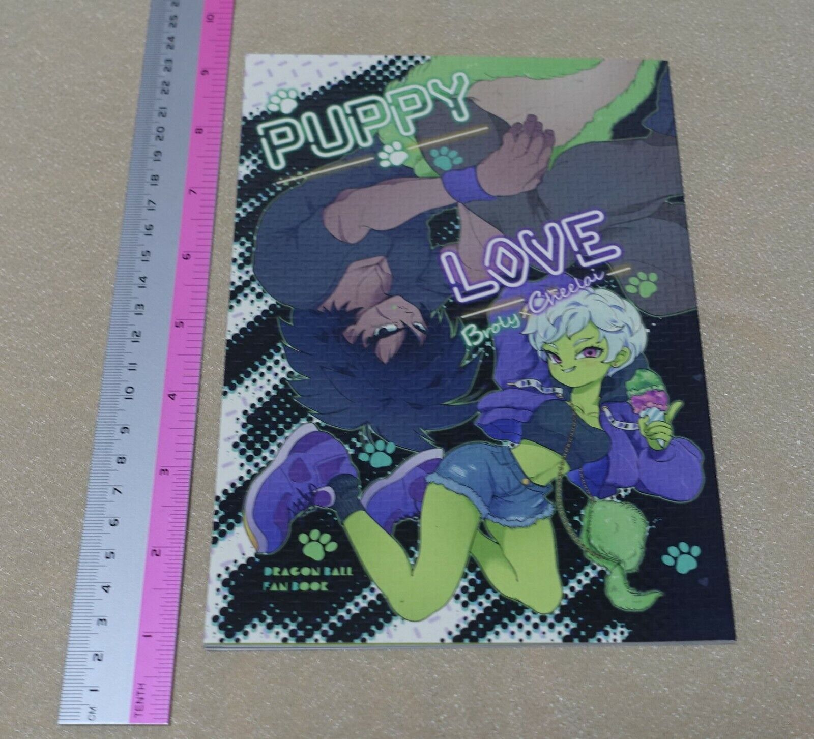 Rose Hip Ezume Dragon Ball Broly & Cheelai Fan Made Comic PUPPY LOVE 