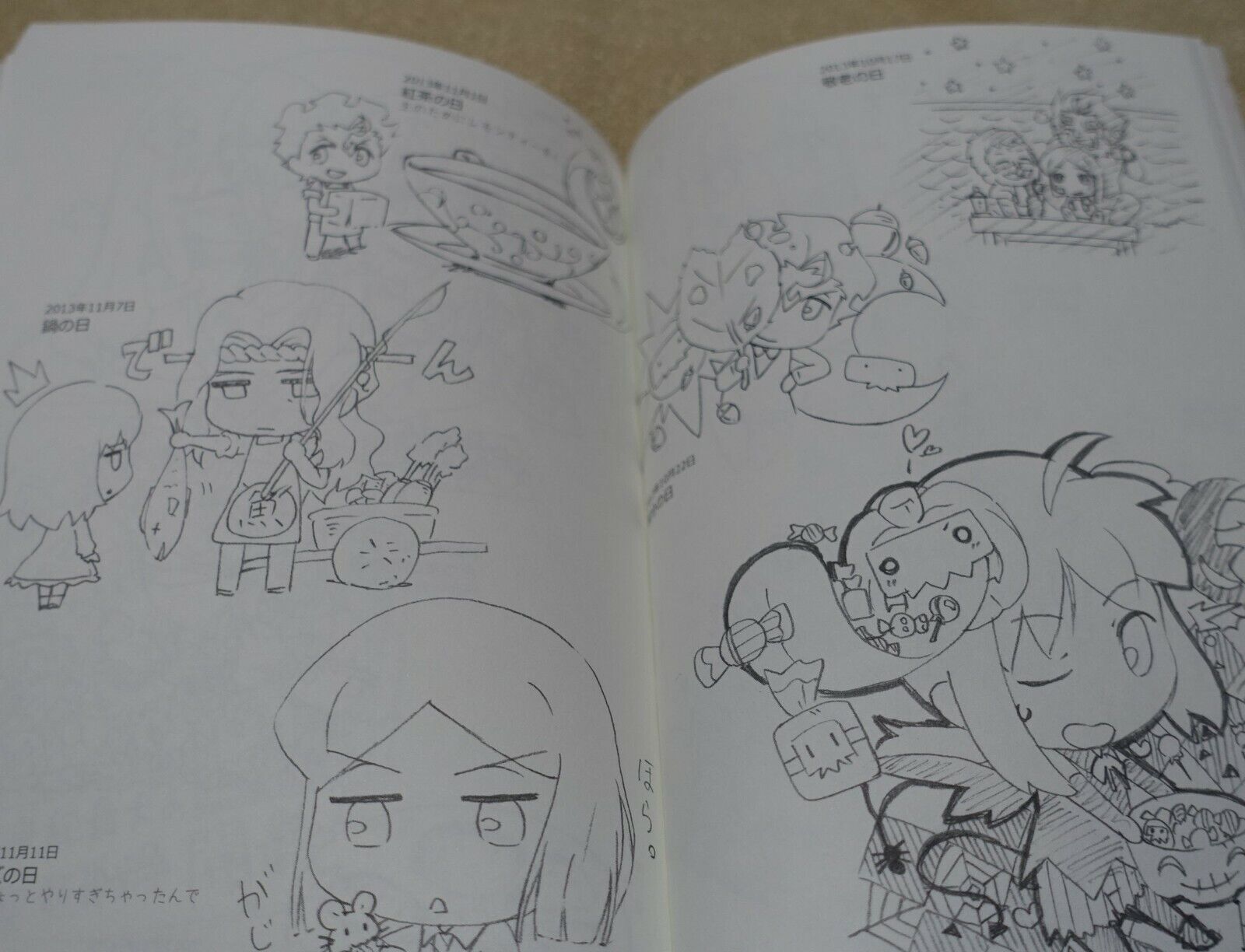 ufotable Fate Zero Cafe GRAFFITI ART BOOK – q to Japan