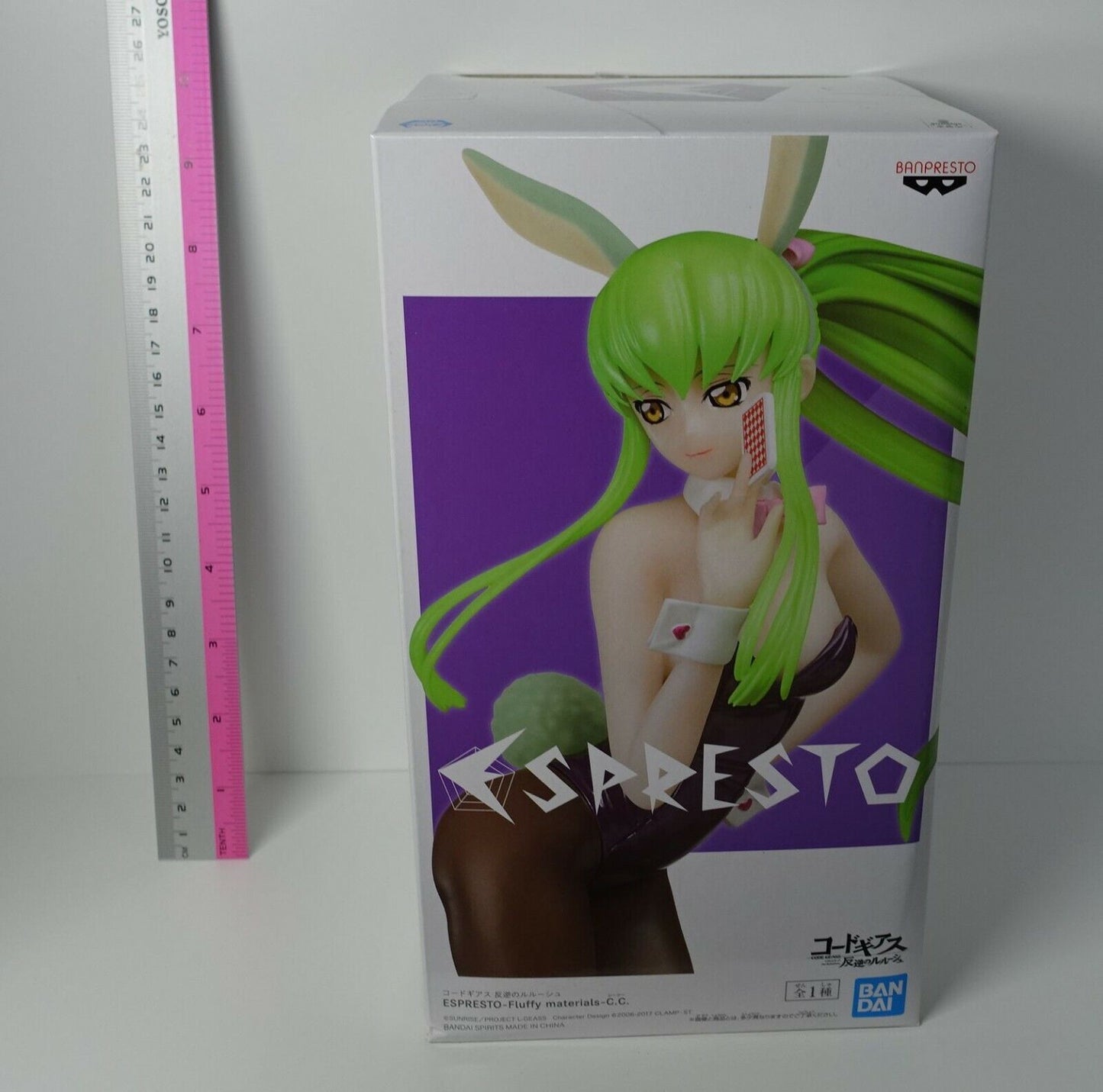 3-7 days from Japan Code Geass ESPRESTO Figure C.C. Bunny Figure 