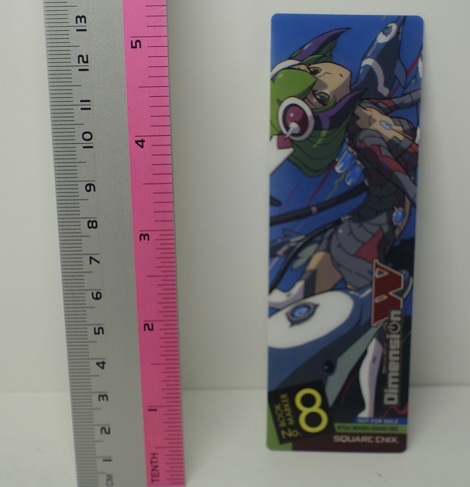 Dimension W PVC Clear Bookmark 