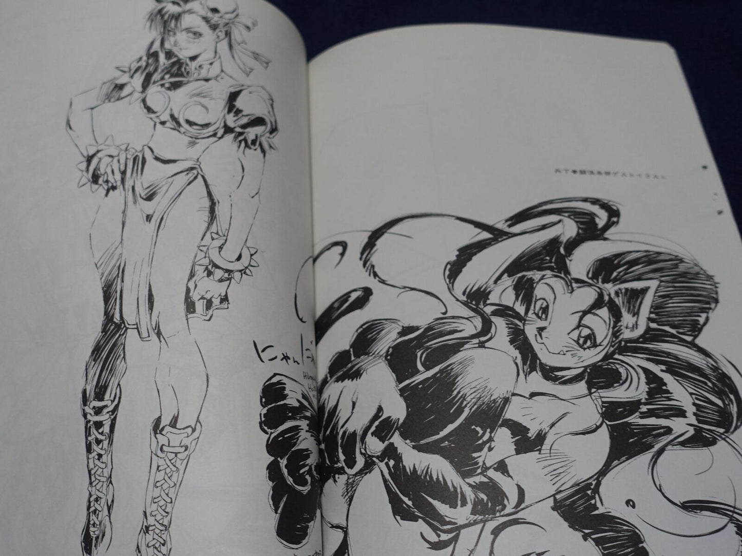 Hiroyuki Hataike Illustration Art Work Book Shadow Gallery2 Outlaw Star etc 