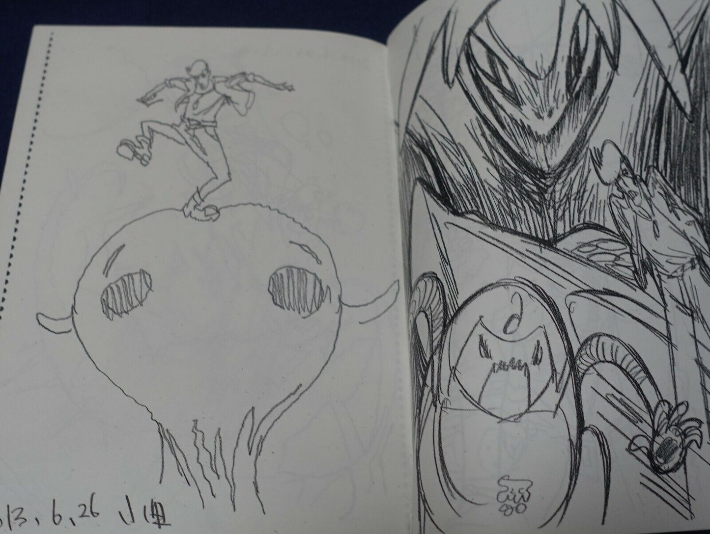 Yutaka Nakamura & Animation Staff Space Dandy Hand Made Art Book Pre-ver 