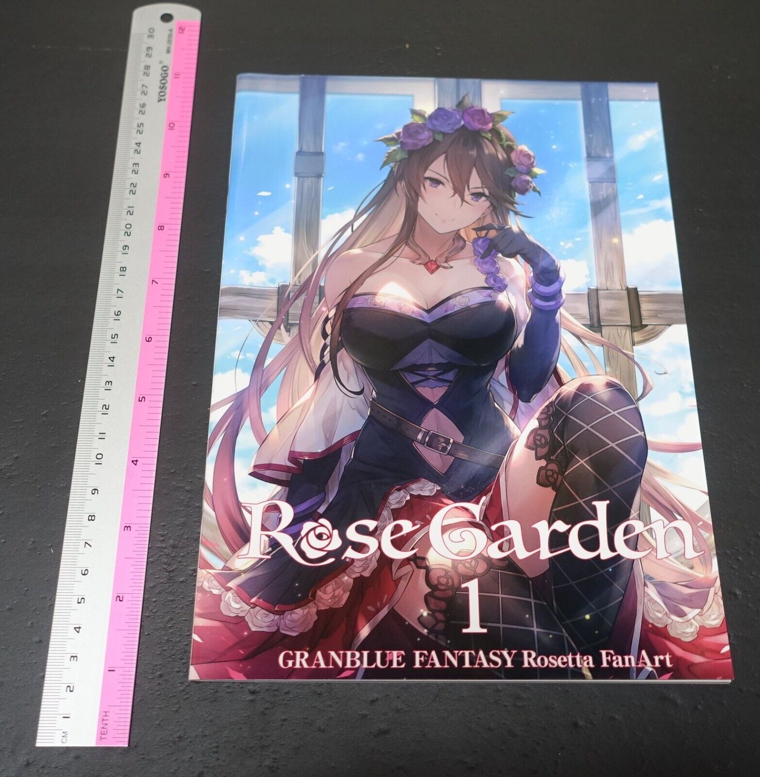 Omochiyasan Kakage Granblue Fantasy Rosetta Color Fan Art Book Rose Garden1 