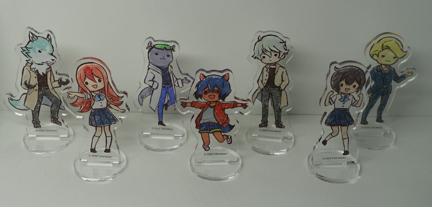 BNA Acrylic Stasnd Figure 7 Character Set 