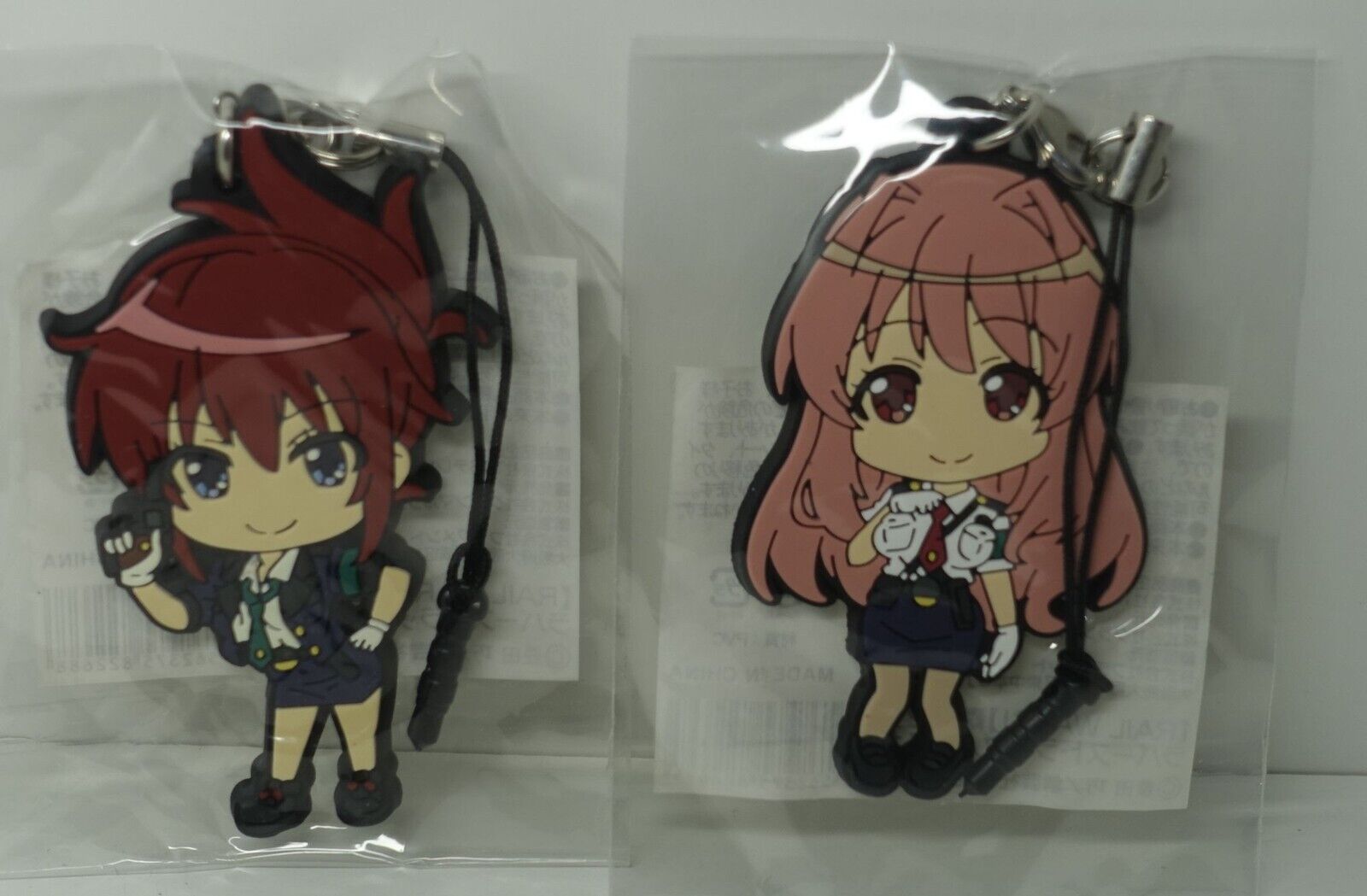 RAIL WARS ! RAILWARS Earphone Jack Rubber Mascot Aoi Sakurai Haruka Koumi 