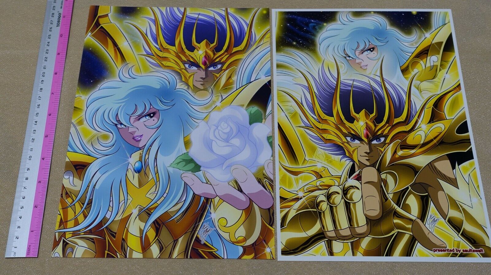 Saultswalt Saint Seiya Animation Staff's Cancer & Pisces Color Fan Art Goods 