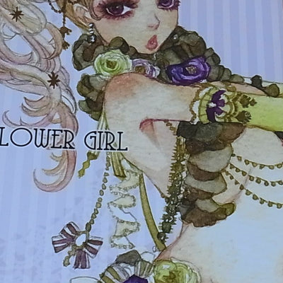 Sakizo Color Illustration Art Book FLOWER GIRL Sakizou 