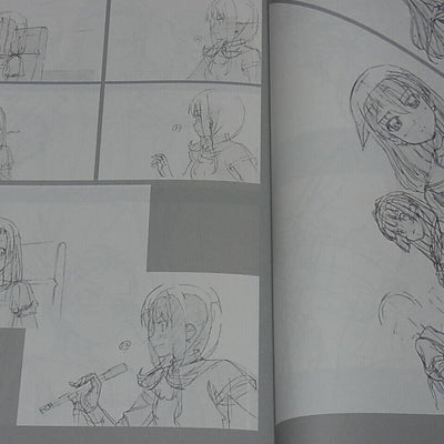 Masakatsu Sasaki - Saki - Animation Key Frame Art Work Book6 208 page 