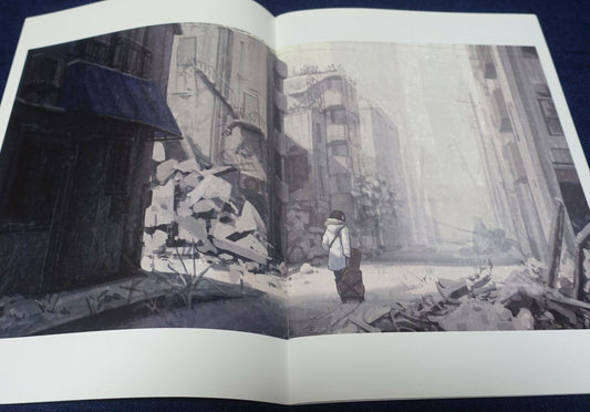 TANENBO Works Color Illustration Art Book Edge of shallow land 