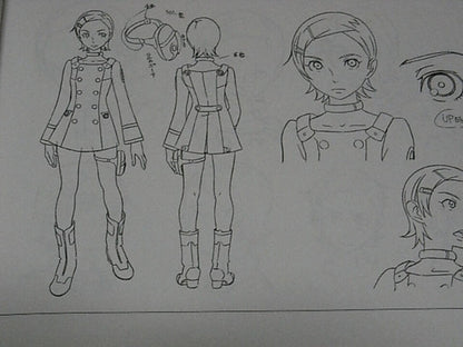 Animation EUREKA SEVEN Setting Art Book RARE 