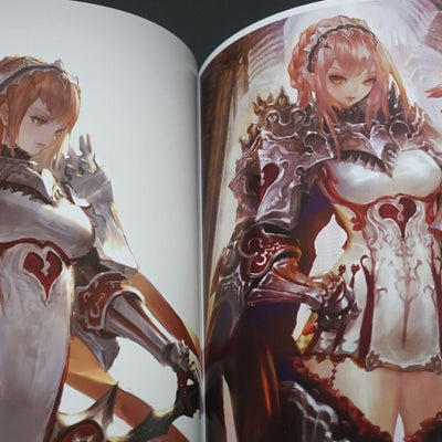 Nanatorie N.A Rage of Bahamut Art Work Book Historie 