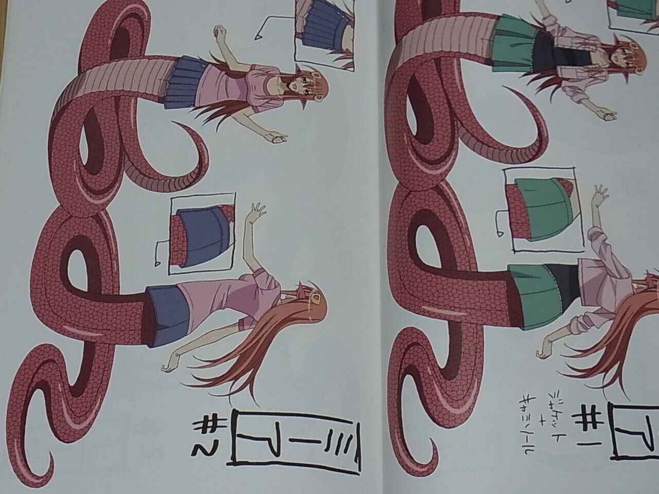 Monster Musume no Iru Nichijou Animation Setting Art Book 1 
