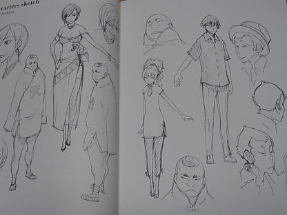 DARKER THAN BLACK Gemini of the Meteor ART WORK BOOK 4 