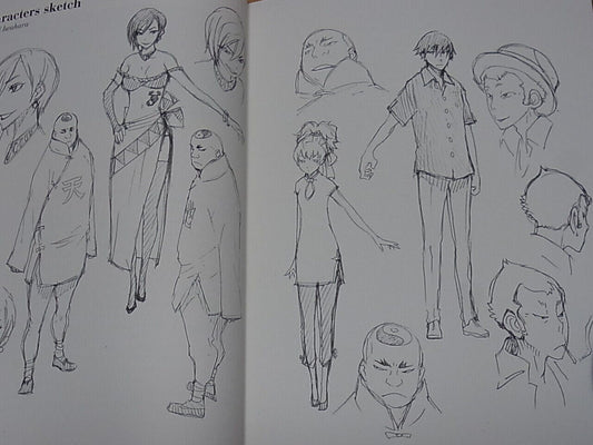 DARKER THAN BLACK Gemini of the Meteor ART WORK BOOK 4 